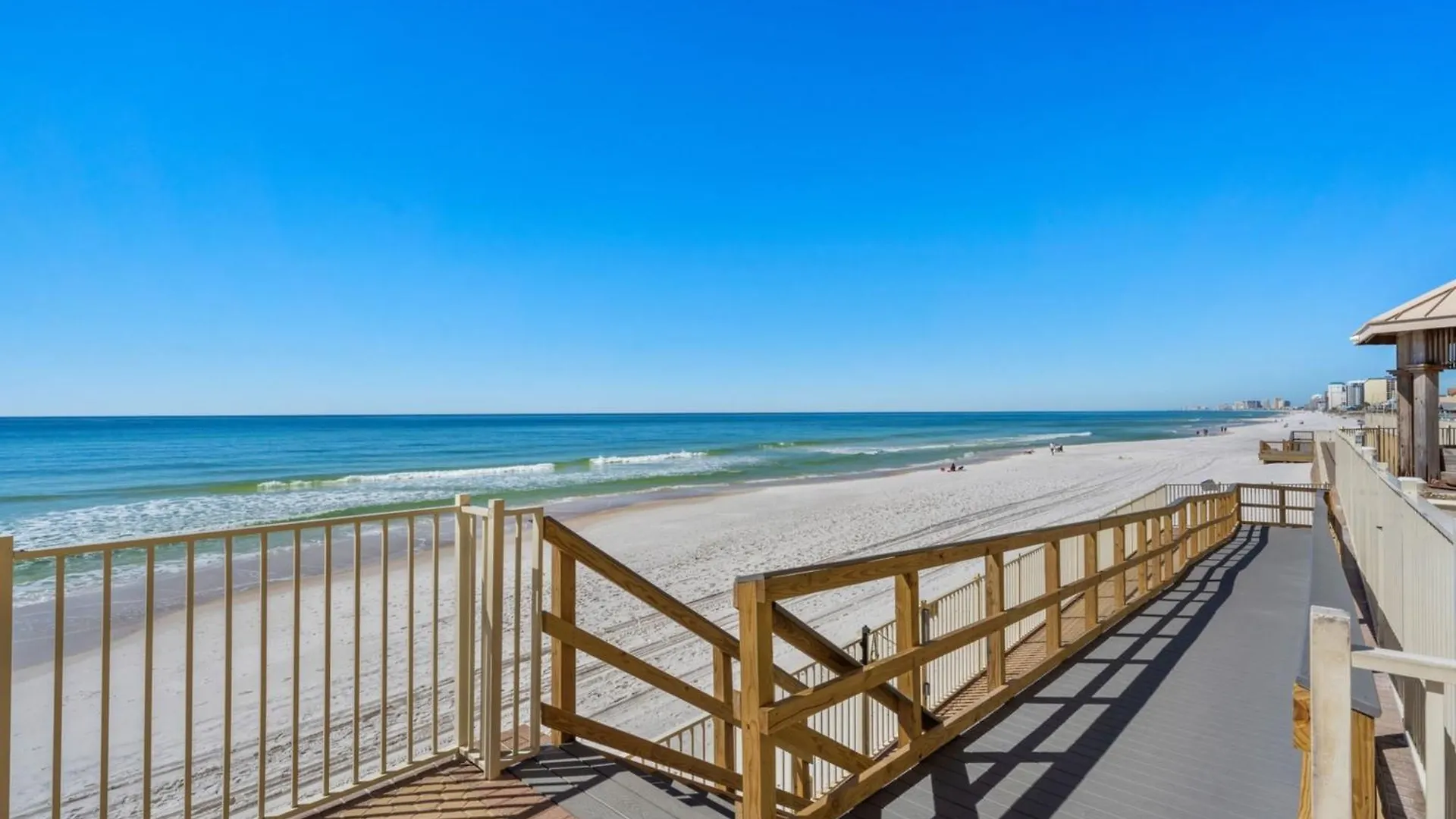 Treasure Shores-3Br Beachfront Corner Unit Sleeps 8 With Stunning Gulf Views! パナマシティービーチ 別荘