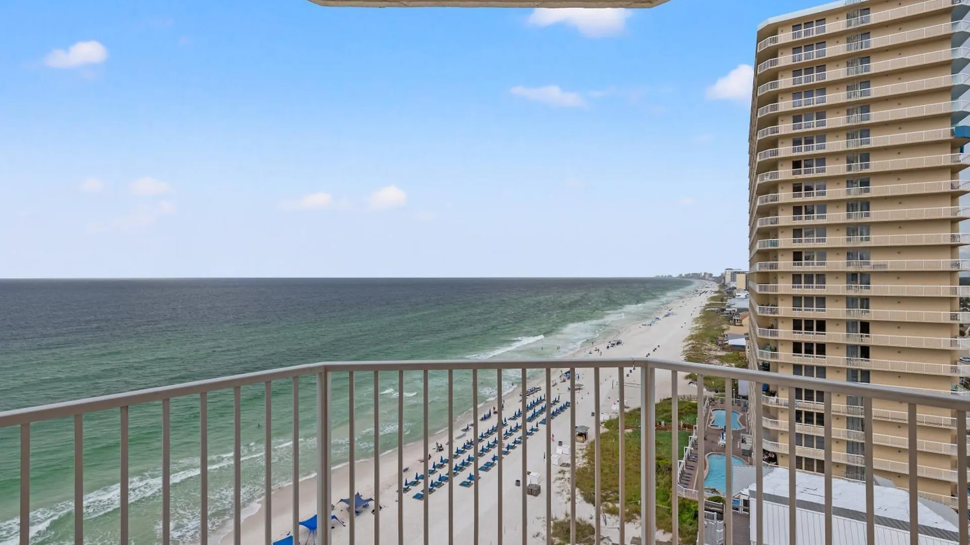 別荘 Treasure Shores-3Br Beachfront Corner Unit Sleeps 8 With Stunning Gulf Views! パナマシティービーチ